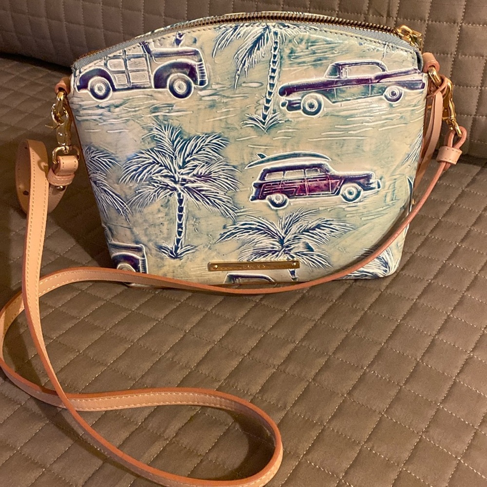 Brahmin Sky Coca Cabana Cross Body Bag